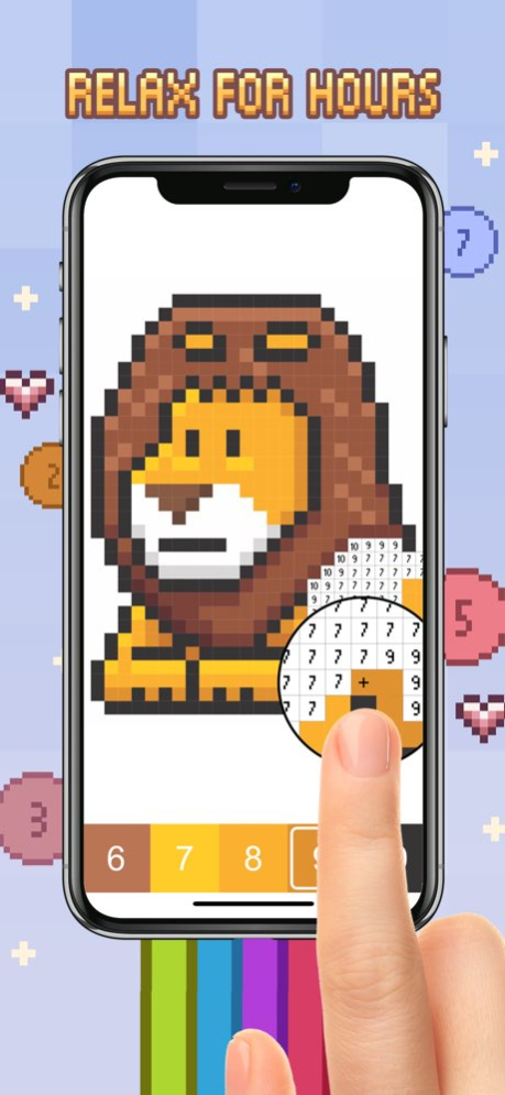 Love Pixel - Color by Number 1.3 Screenshot