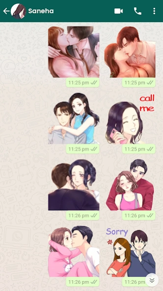 WASticker Love - Stickers 2024 1.29 Screenshot