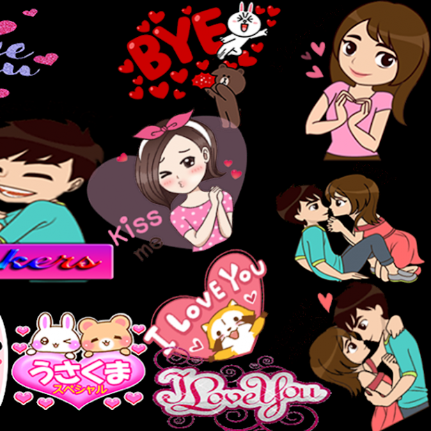 Love Stickers / romance stickers for couples 3.0.0.9 Screenshot