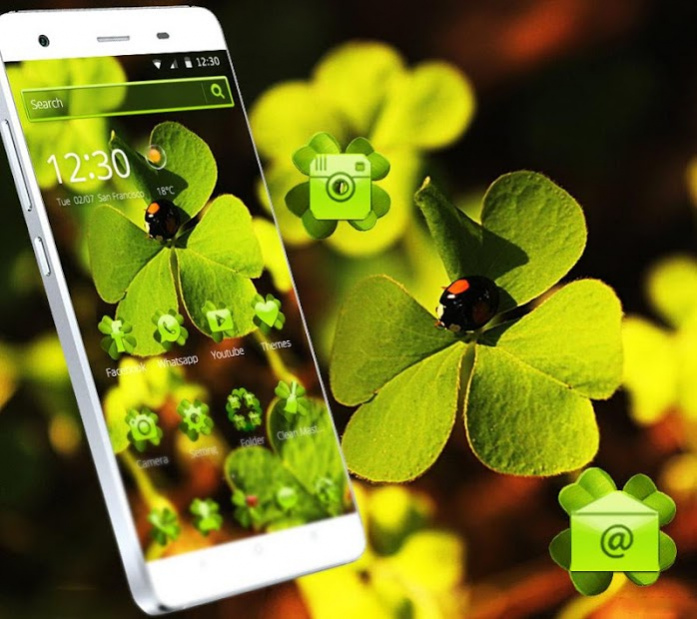 Lucky Clover Theme for St. Patrick 2018 1.2 Screenshot