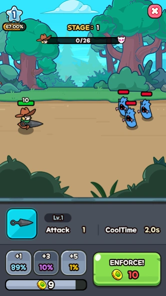 Lucky Heroes! : Defense Game 1.0.66 Screenshot