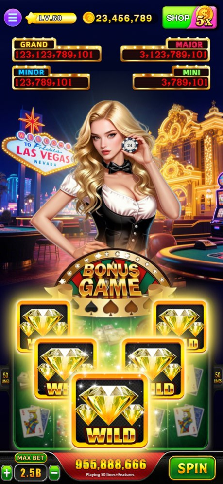 Lucky Jackpot Slots Casino 1.0.3 Screenshot