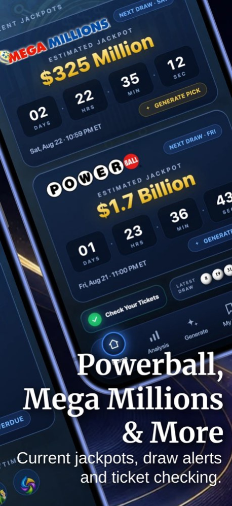 JackpotAI: Lottery Numbers 6.1.3 Screenshot
