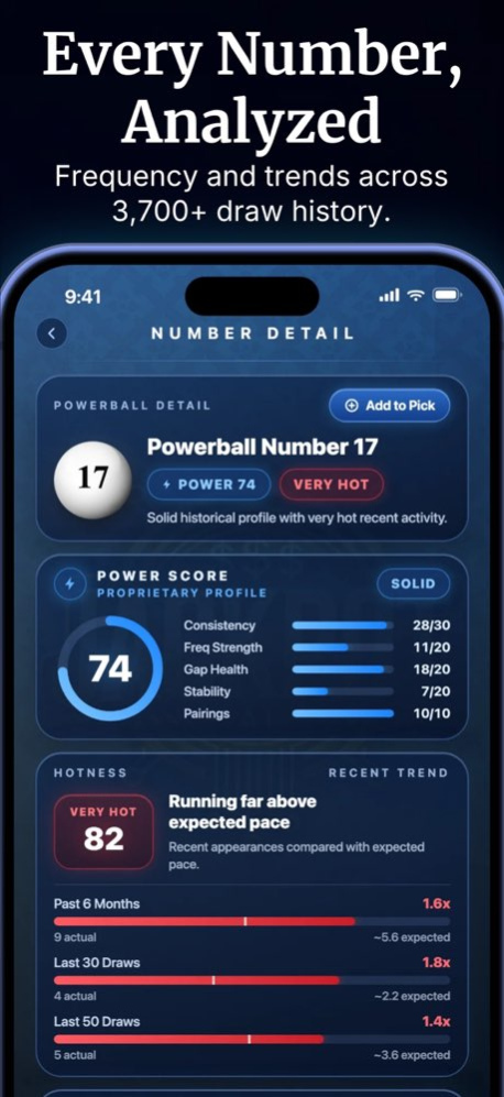 JackpotAI: Lottery Numbers 6.1.3 Screenshot