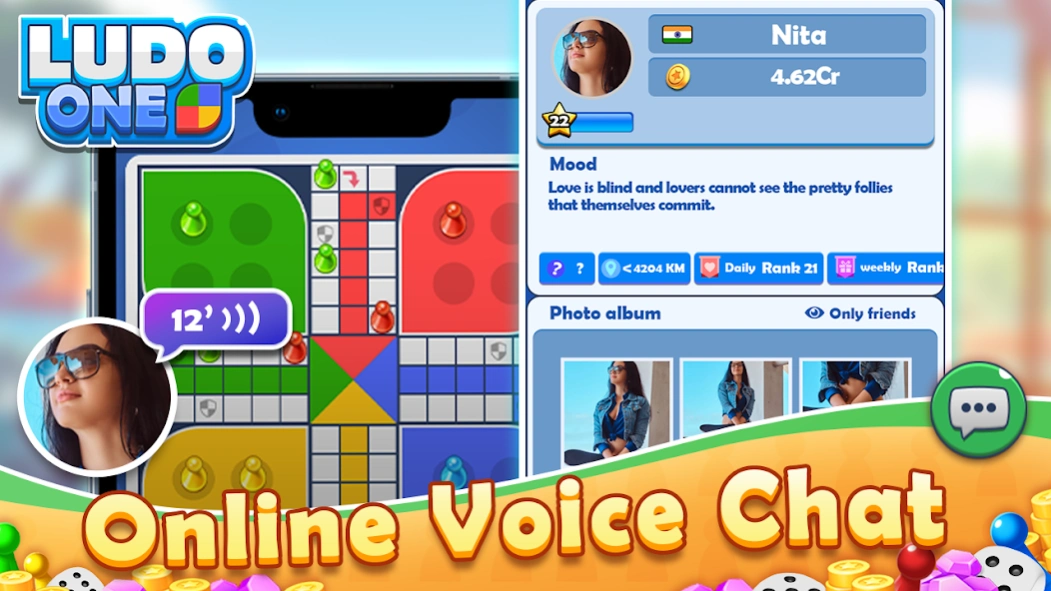 Ludo ONE! Online Board Game 1.0.20260908 Screenshot