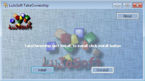 LuJoSoftTakeOwnership 1.0.0 Screenshot
