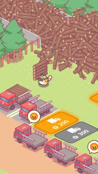Lumbercat: Cute Idle Tycoon 1.0.45 Screenshot
