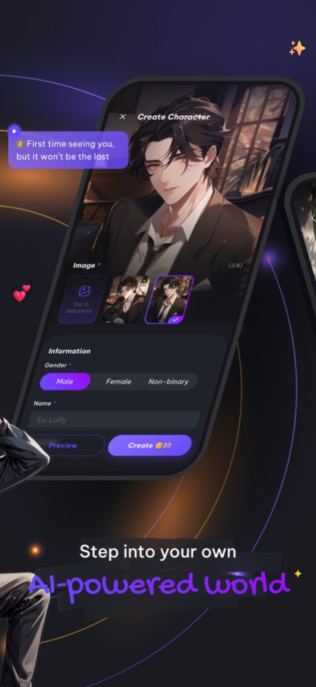 Lumi AI: Character AI Chat 2.1.2 Screenshot