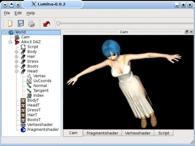 Lumina 0.4.0 Screenshot
