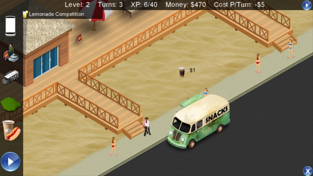 Lunch Truck Tycoon 2.3.1 Screenshot