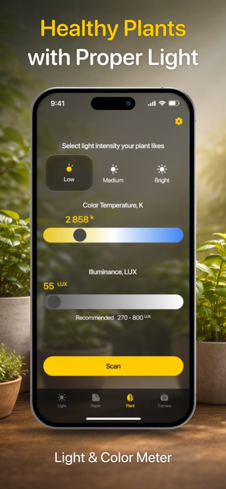 Lux Light Meter Pro for Photo 1.1.8 Screenshot