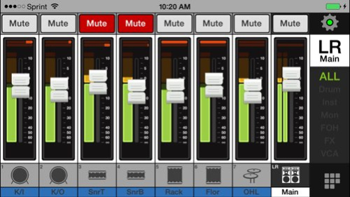 Mackie My Fader 3 3.2.1 Screenshot
