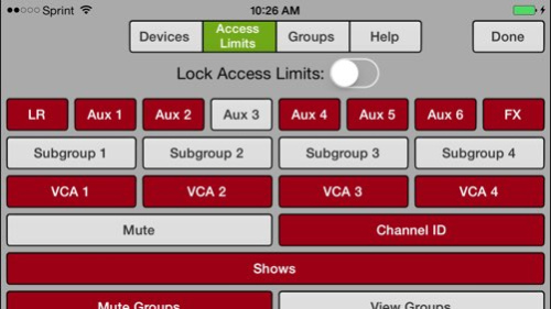 Mackie My Fader 3 3.2.1 Screenshot
