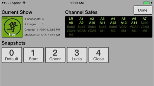 Mackie My Fader 3 3.2.1 Screenshot