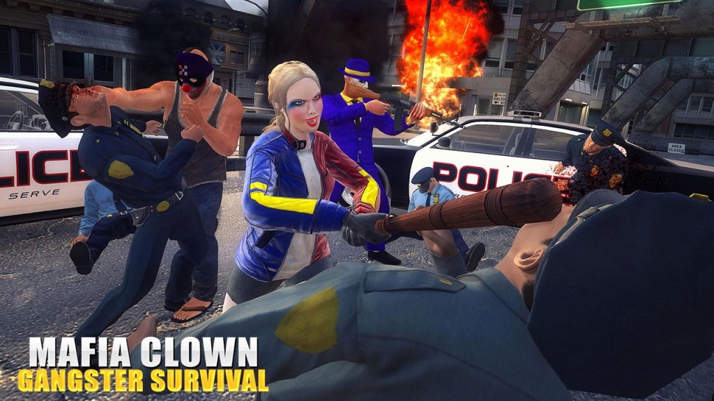 Mafia Clown Gangster Survival 1.2 Screenshot