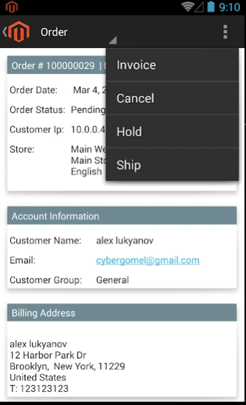 Magento Manager 3.3.4 Screenshot