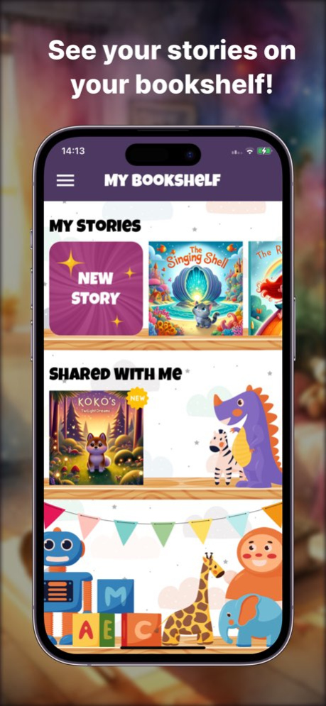 Magic Bookshelf: AI Stories 3.2 Screenshot