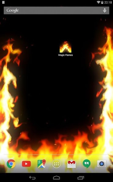 Magic Flames: fire simulation 1.0.4 Screenshot