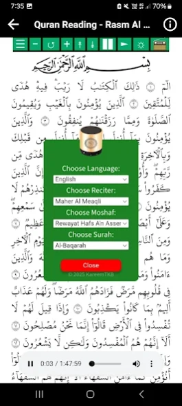 Maher al Muaiqly Full Quran  Screenshot