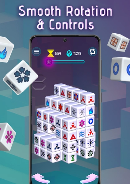 Mahjong Dimensions: 3D Puzzles 2.2.0 Screenshot