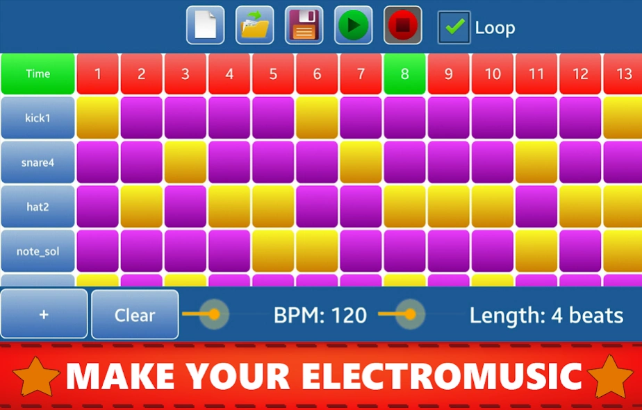 Make Beats - Drum Pad (MP3 & W 3.0 Screenshot