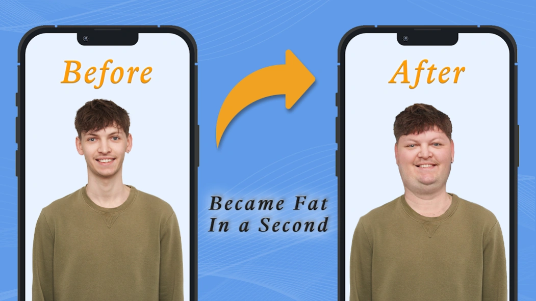 Make Me Fat photo editor 1.0 Screenshot