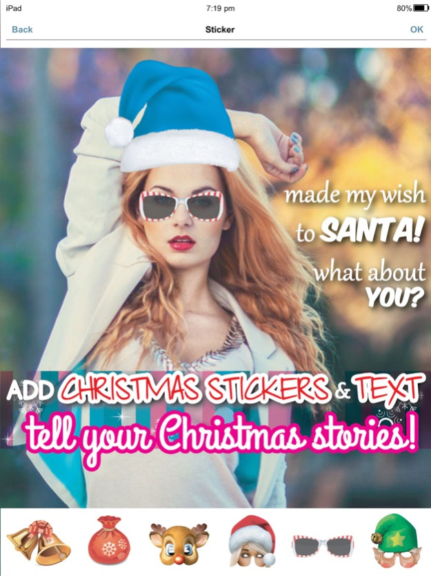 Make Me Santa Claus Stickers 1.2 Screenshot