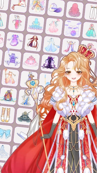 Makeup princess anime dress up 2.4 Screenshot