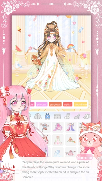 Makeup princess anime dress up 2.4 Screenshot