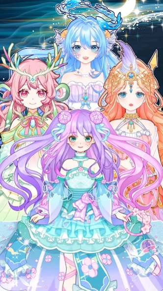 Makeup princess anime dress up 2.4 Screenshot
