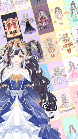 Makeup princess anime dress up 2.4 Screenshot
