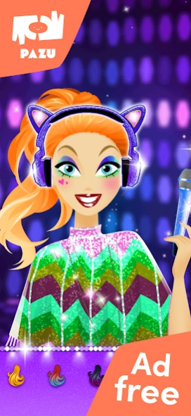 Makeup girls star dress up 1.43 Screenshot