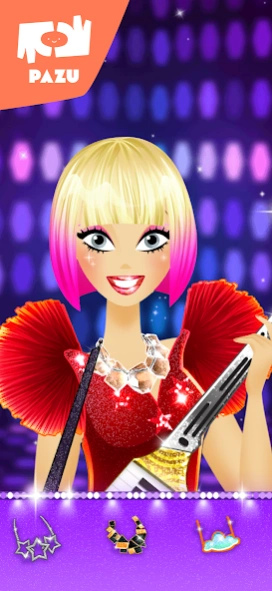 Makeup girls star dress up 1.43 Screenshot