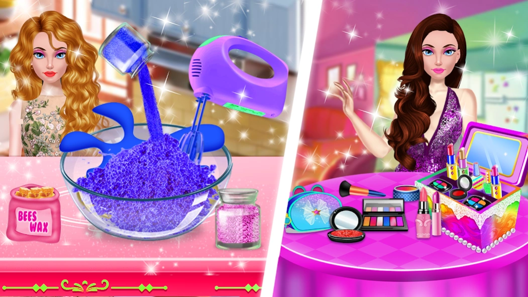 DIY Makeup kit- Makeover Games 1.0.36 Screenshot