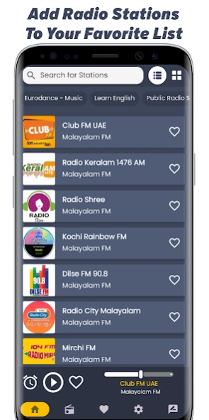 Malayalam Fm Radios - FM / AM 36.0 Screenshot
