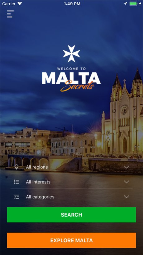Malta Secrets: Travel Guide 1.0.1 Screenshot