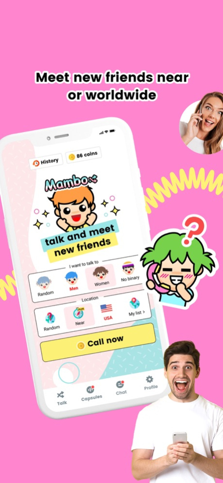 Mambo - Make friends online 1.4 Screenshot