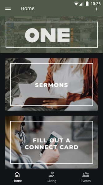 One Church NE 6.3.1 Screenshot