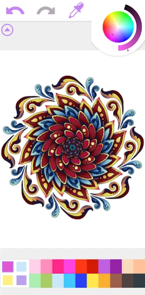 Mandala Coloring Book Game 1.15 Screenshot