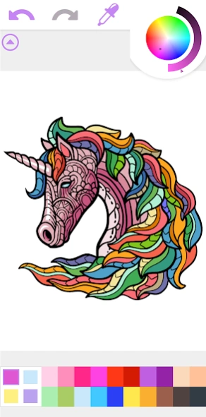 Mandala Coloring Book Game 1.15 Screenshot
