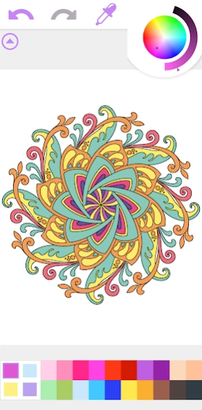Mandala Coloring Book Game 1.15 Screenshot