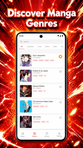 Manga Reader - Comic Books  Screenshot