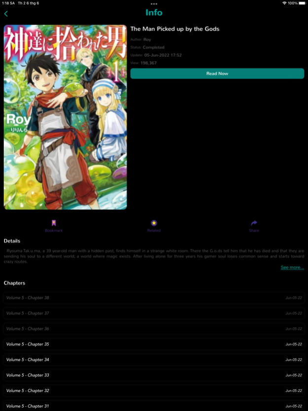 Manga Reader - King Manga App 2.4 Screenshot
