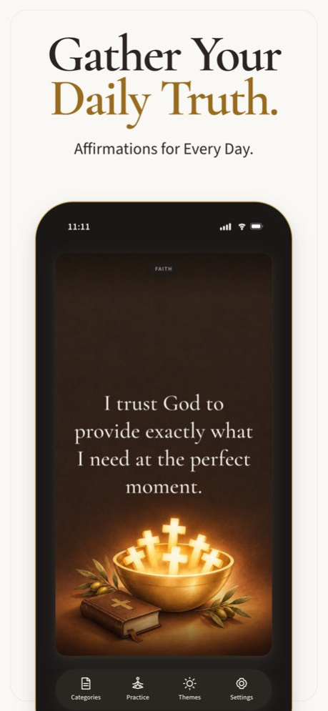 Manna: Bible Affirmations 1.2.3 Screenshot