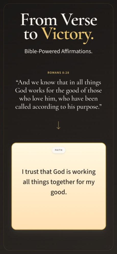Manna: Bible Affirmations 1.2.3 Screenshot