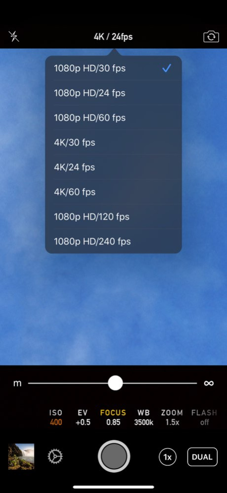 Manual Film Camera - Pro Video 1.3.1 Screenshot