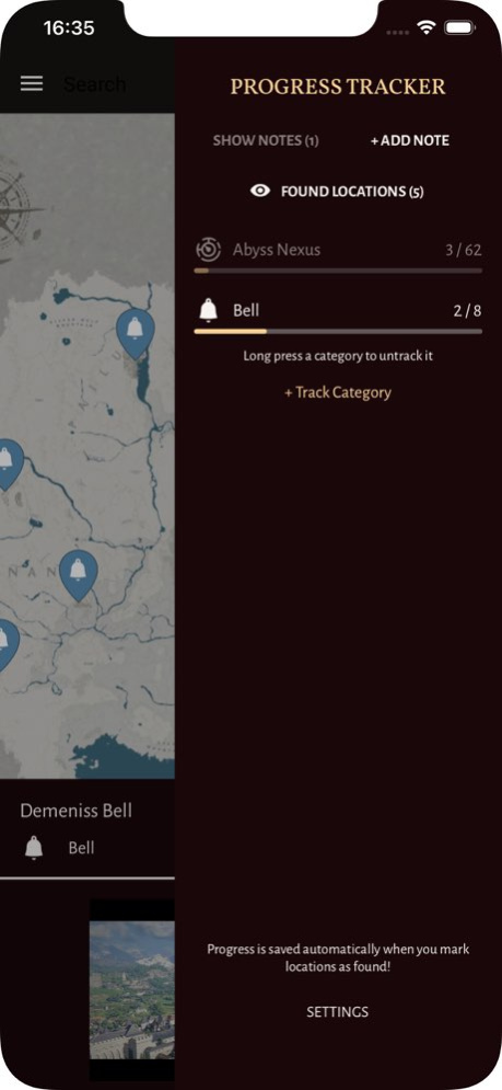 MapGenie: CD Pywel Map 1.0.1 Screenshot