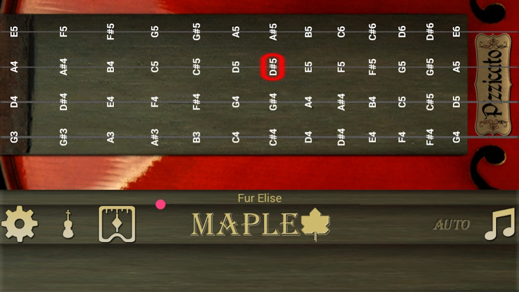 Maple Violin 3.0.1 Screenshot