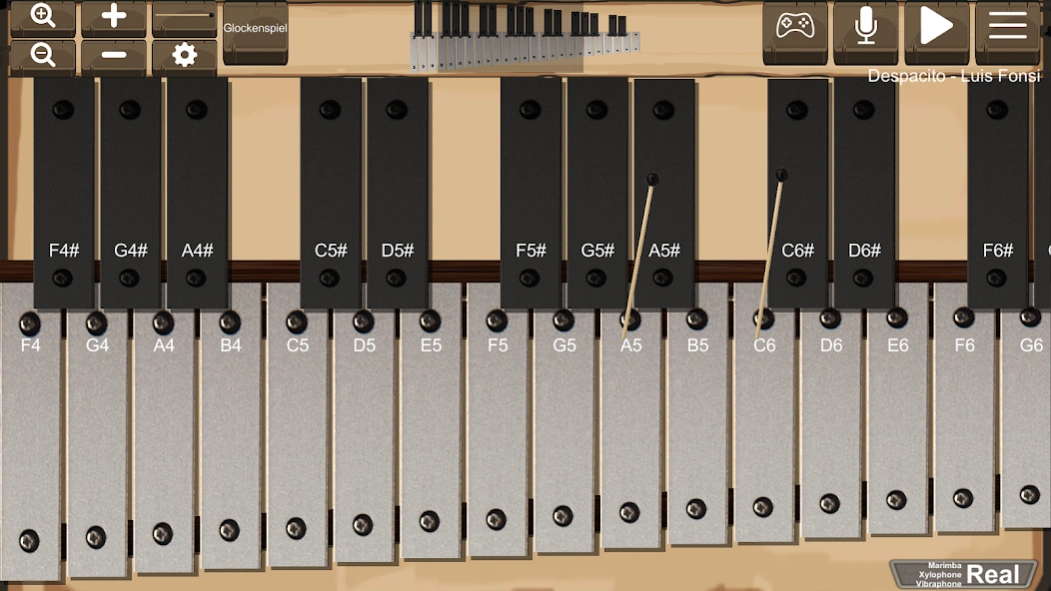 Marimba, Xylophone, Vibraphone 2.6 Screenshot