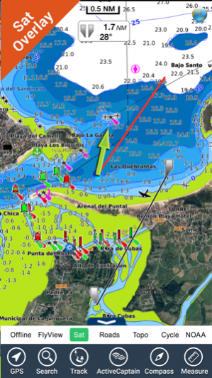 Marine: Cantabria HD - GPS Map Navigator 5.2.2 Screenshot